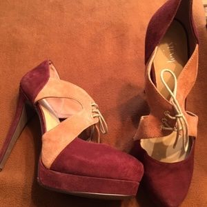 Suede Platform Shoes